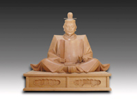 ショッピング ‐ 合格祈願、北野天満宮の天神・菅原道真【井波彫刻】